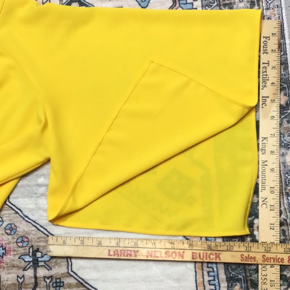 🌻 Zara ‘Woman’ Crepe Kimono Wing Sleeve Blouse Sz.XS - Picture 3 of 7